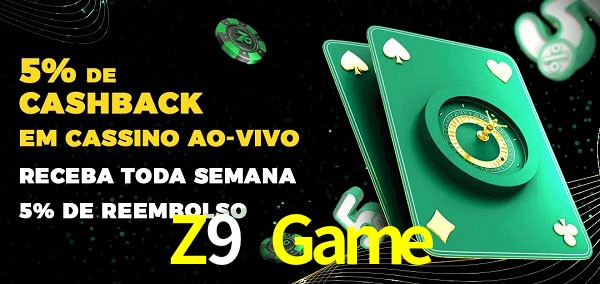 Promoções do cassino ao Vivo Z9 Game